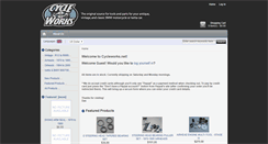 Desktop Screenshot of cycleworks.net