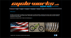 Desktop Screenshot of cycleworks.ch