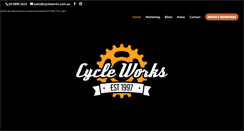 Desktop Screenshot of cycleworks.com.au