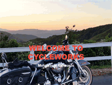 Tablet Screenshot of cycleworks.co.nz